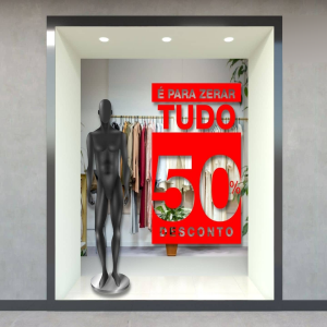 Adesivo de Vitrine      