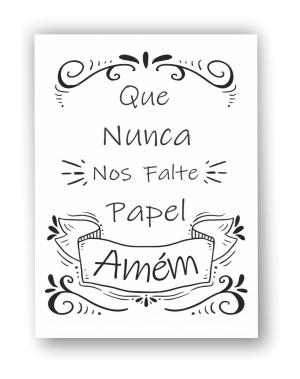 Placa de Cozinha Ps 2mm 30 X 40 4x0  Corte Reto com fita dupla face Com furo para cordinha