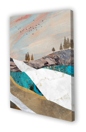 Quadros Decorativos Canvas 100% algodão 40x60 4x0  Estrutura de Madeira c/ tecido esticado 